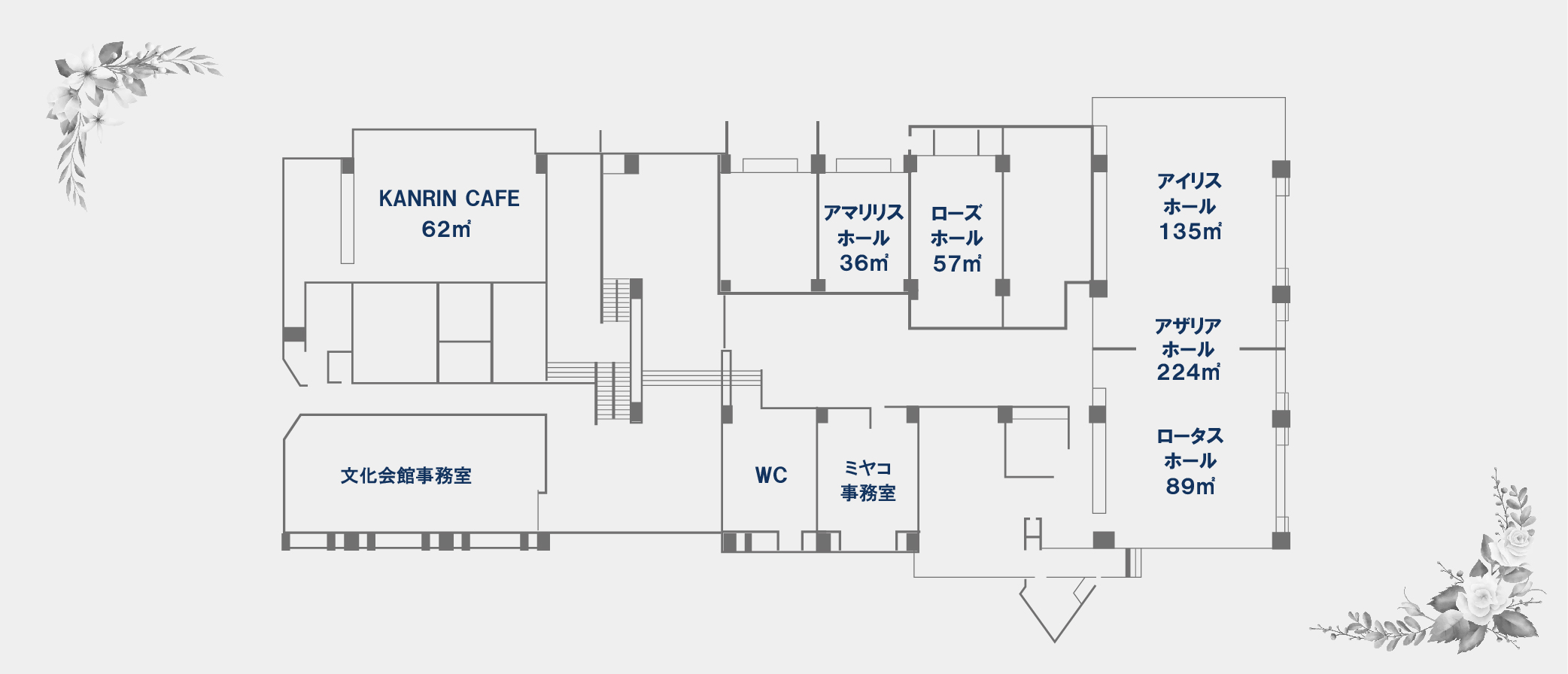 １F館内図